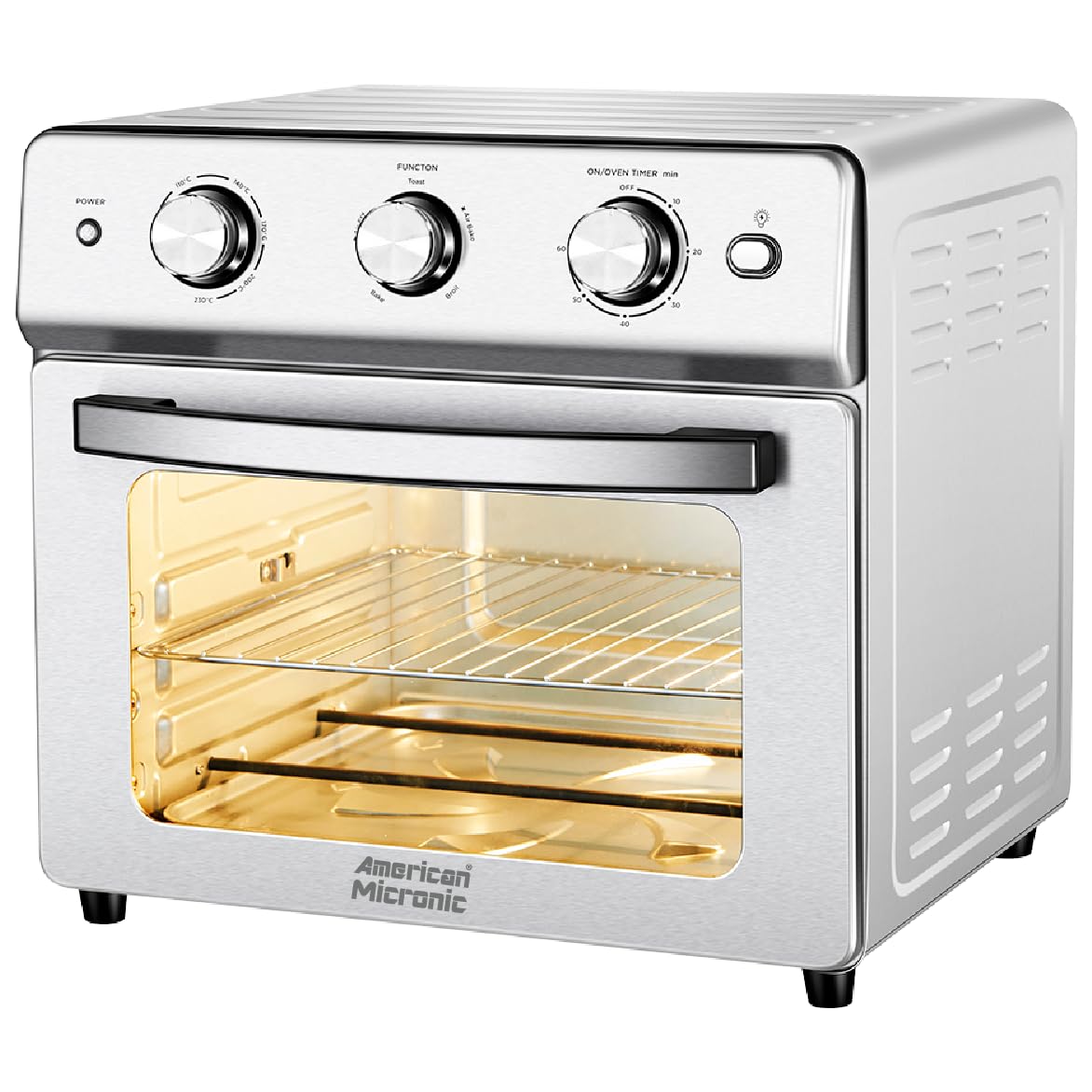 American Micronic 25 Litre Air Fryer cum Oven Toaster Griller