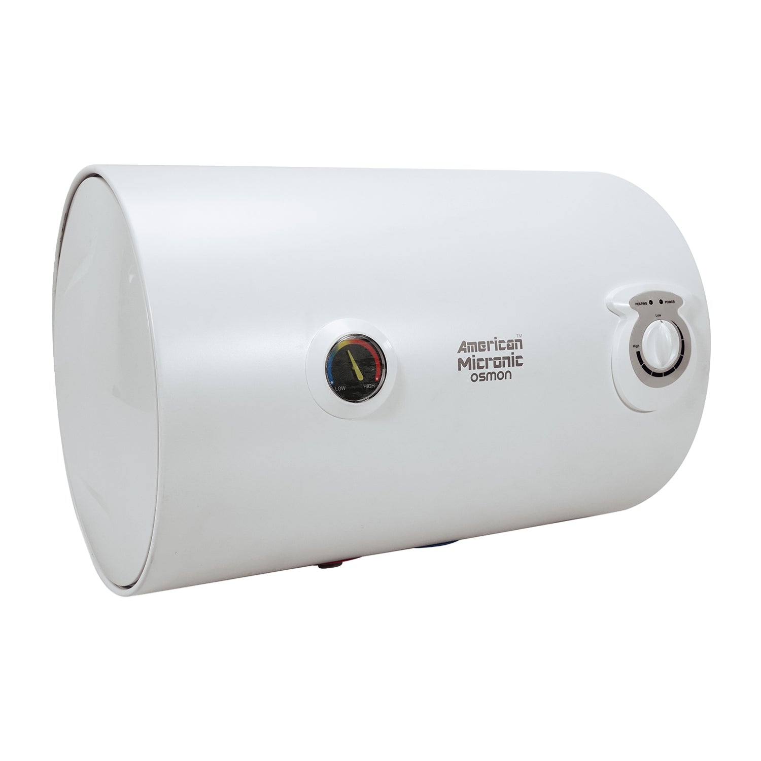 American Micronic 15L Horizontal Water Heater with Titanium Glass Lined and BEE 5-Star Rating