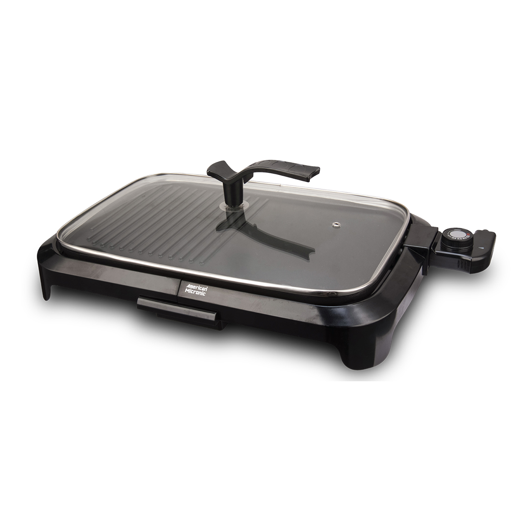 Imported Barbeque Griller with Toughened Glass lid - American Micronic India