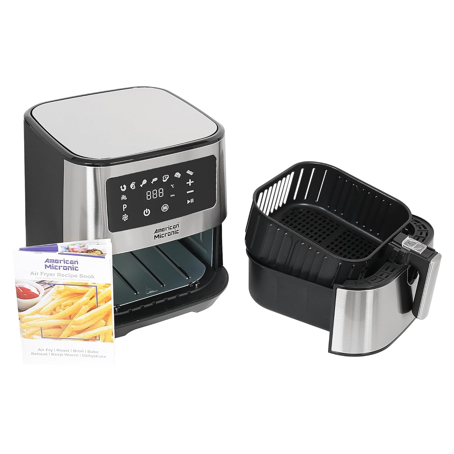 American Micronic 6.5-Litre Digital Air Fryer